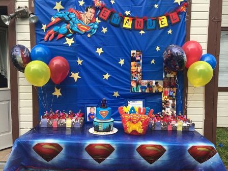 Superhero Theme Party